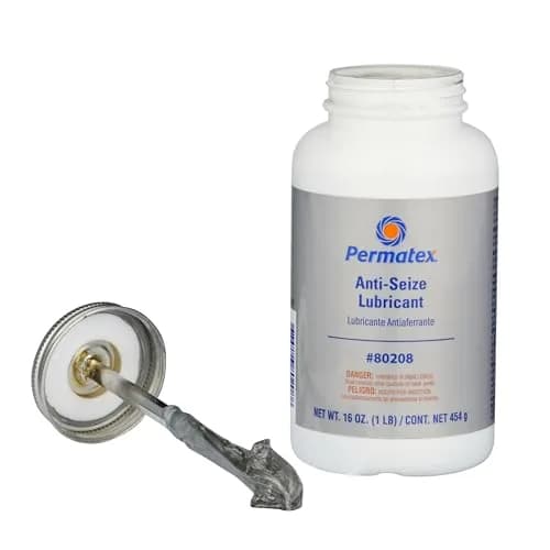 Permatex Silver 16 oz. (454 g) Anti-Seize Lubricant with Brush Top Bottle | High Temp & Corrosion Resistant thumbnail 4