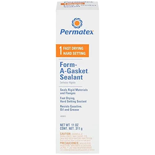 Permatex Form-A-Gasket #1 Sealant 312ml (11 Fl Oz) | Fast-Drying Hard-Setting for Rigid Flanges thumbnail 1