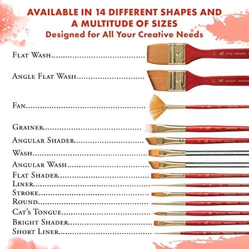 Princeton Heritage Round Brush Size 10 (0.4cm x 0.4cm x 21.8cm) | Synthetic Sable Filament for Watercolor thumbnail 4