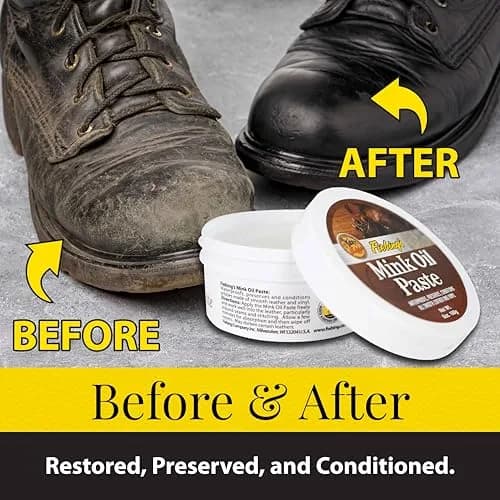 Fiebing's Mink Oil for Leather Boots 6 oz | Waterproof & Softens Leather & Vinyl thumbnail 3
