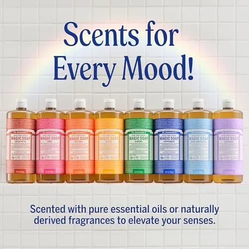 Dr. Bronner's Pure-Castile Liquid Soap Baby Unscented 237ml (8 Fl Oz) | Gentle Vegan Formula for Sensitive Skin thumbnail 7