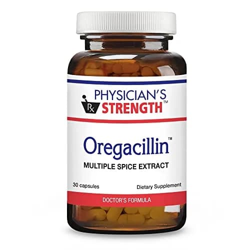 Physician's Strength Oregacillin 30 Capsules | Wild Oregano Extract for Respiratory Support thumbnail 1