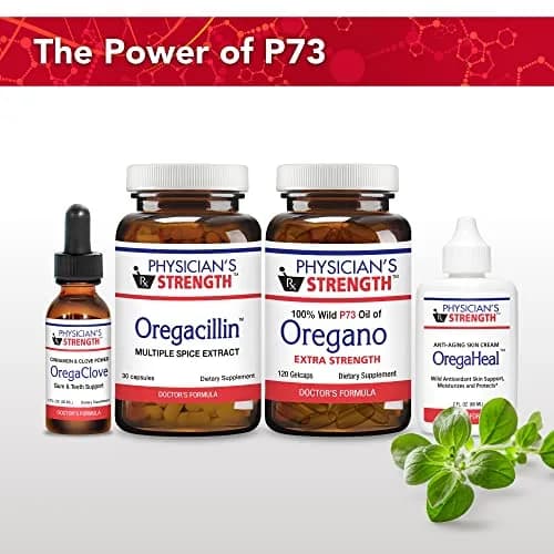 Physician's Strength Oregacillin 30 Capsules | Wild Oregano Extract for Respiratory Support thumbnail 5