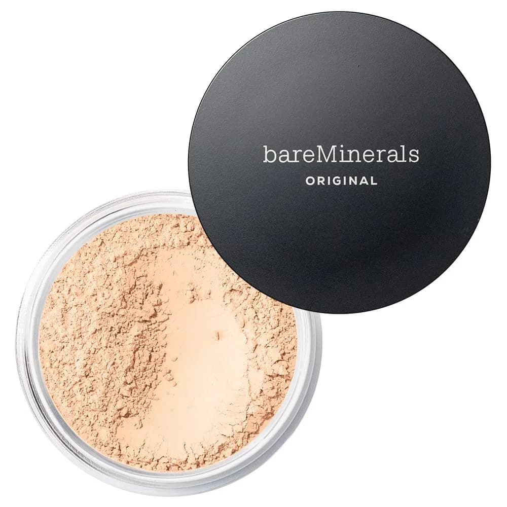 bareMinerals Original Loose Powder Foundation SPF 15, Fairly Light 03, Vegan, Cruelty-Free & Dermatologist-Tested | 7.9g (0.28 Oz) — 01 Fair / 0.28 Ounce