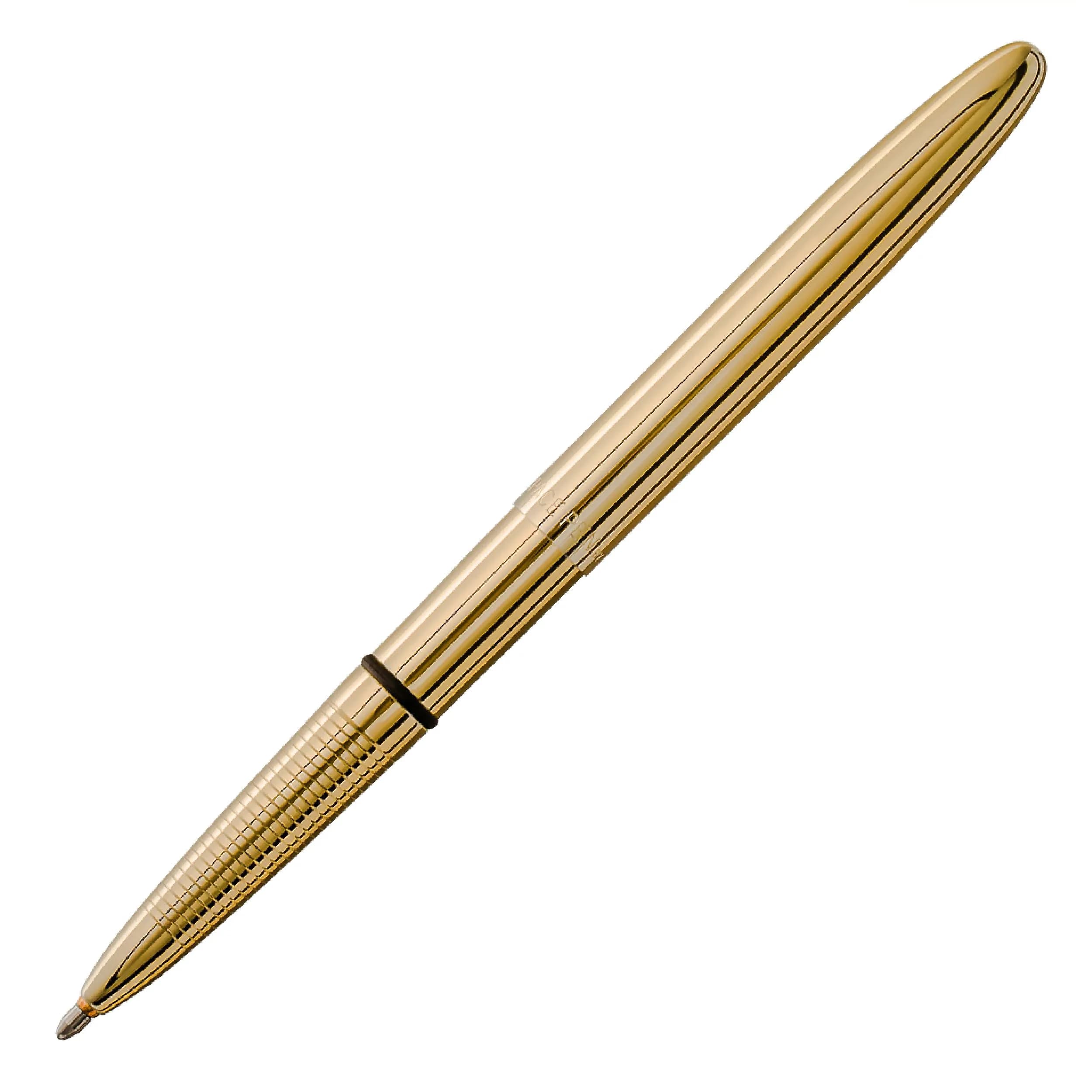 Fisher Space Pen Solar Flare Gold Titanium Nitride Bullet Pen 10.6 mm (0.42 in) | Writes Upside Down & in Extreme Temperatures - main product image