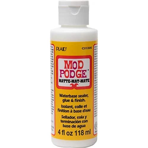 Mod Podge Matte Sealer Glue & Finish 118ml (4 fl Oz) | All-in-One Craft Solution for Wood, Paper, Fabric thumbnail 1