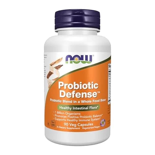 NOW Probiotic Defense 90 Veg Caps | Supports Gut & Immune Health in India thumbnail 1
