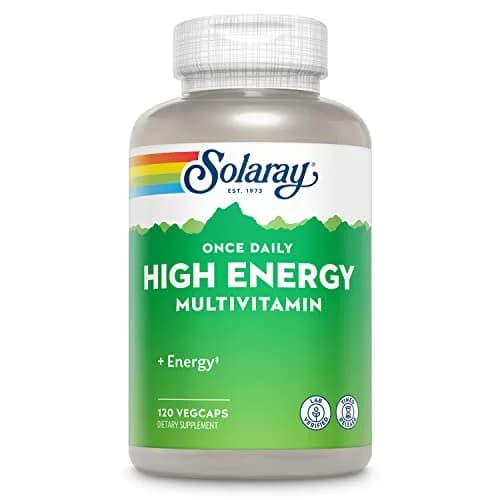 SOLARAY Once Daily High Energy Multivitamin 120 VegCaps | Timed Release for Immunity & Energy thumbnail 1