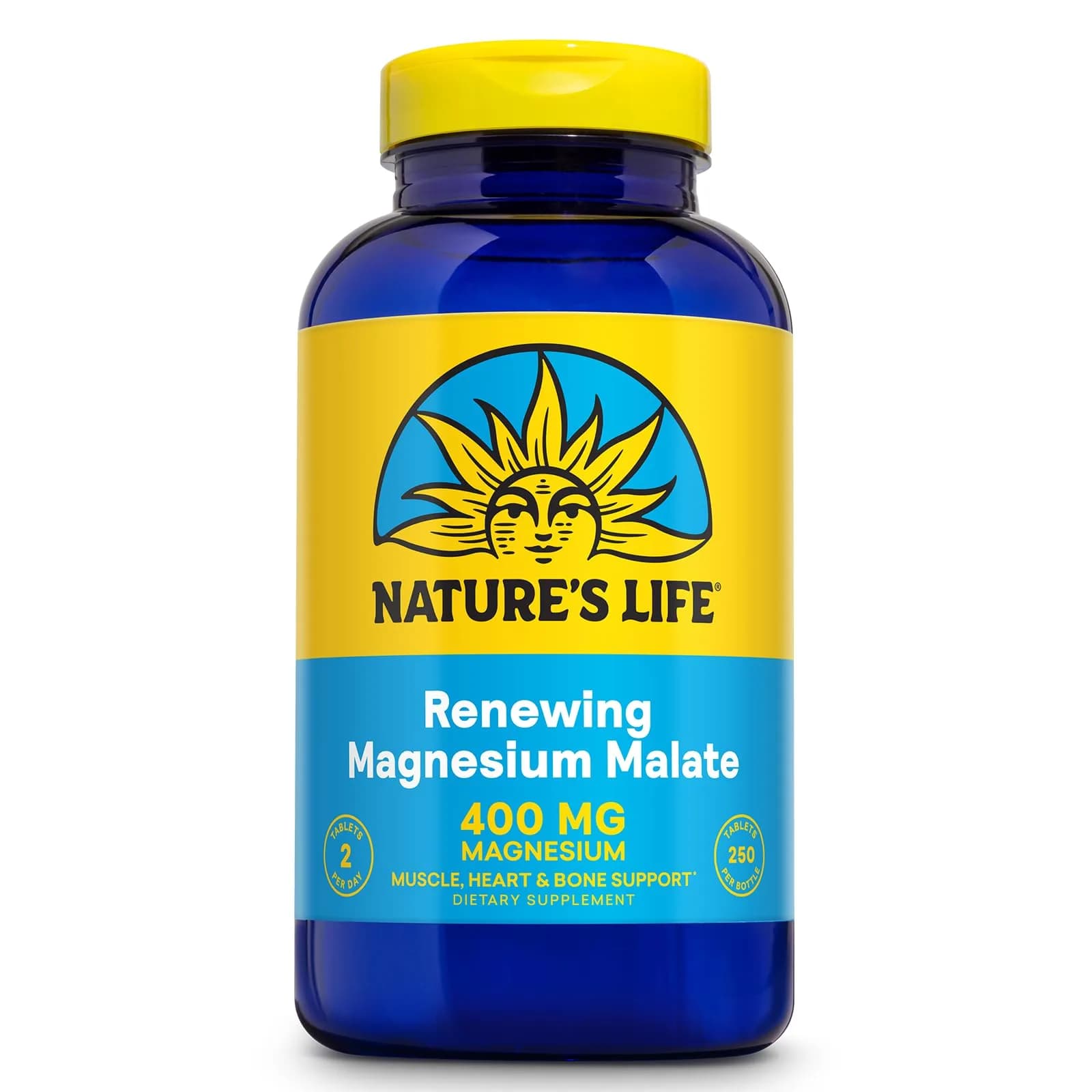 Nature's Life Magnesium Malate 400 mg - main product image