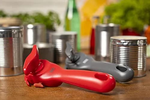 Kuhn Rikon Auto Safety LidLifter Can Opener with Ring-Pull Tool, 7.25 x 3.5 x 2 inches | Swiss Engineered for Safe, Smooth-Edge Can Opening thumbnail 8