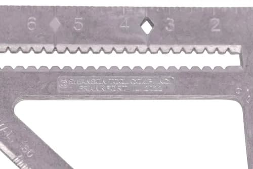 Swanson Tool Co., Inc Big 12 Speed Square Layout Tool 30.5 cm (12-Inch) | Accurate Framing & Layout thumbnail 8