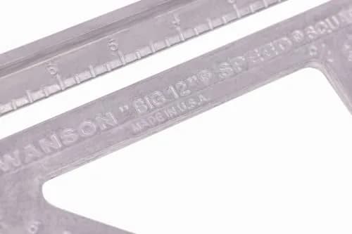Swanson Tool Co., Inc Big 12 Speed Square Layout Tool 30.5 cm (12-Inch) | Accurate Framing & Layout thumbnail 9