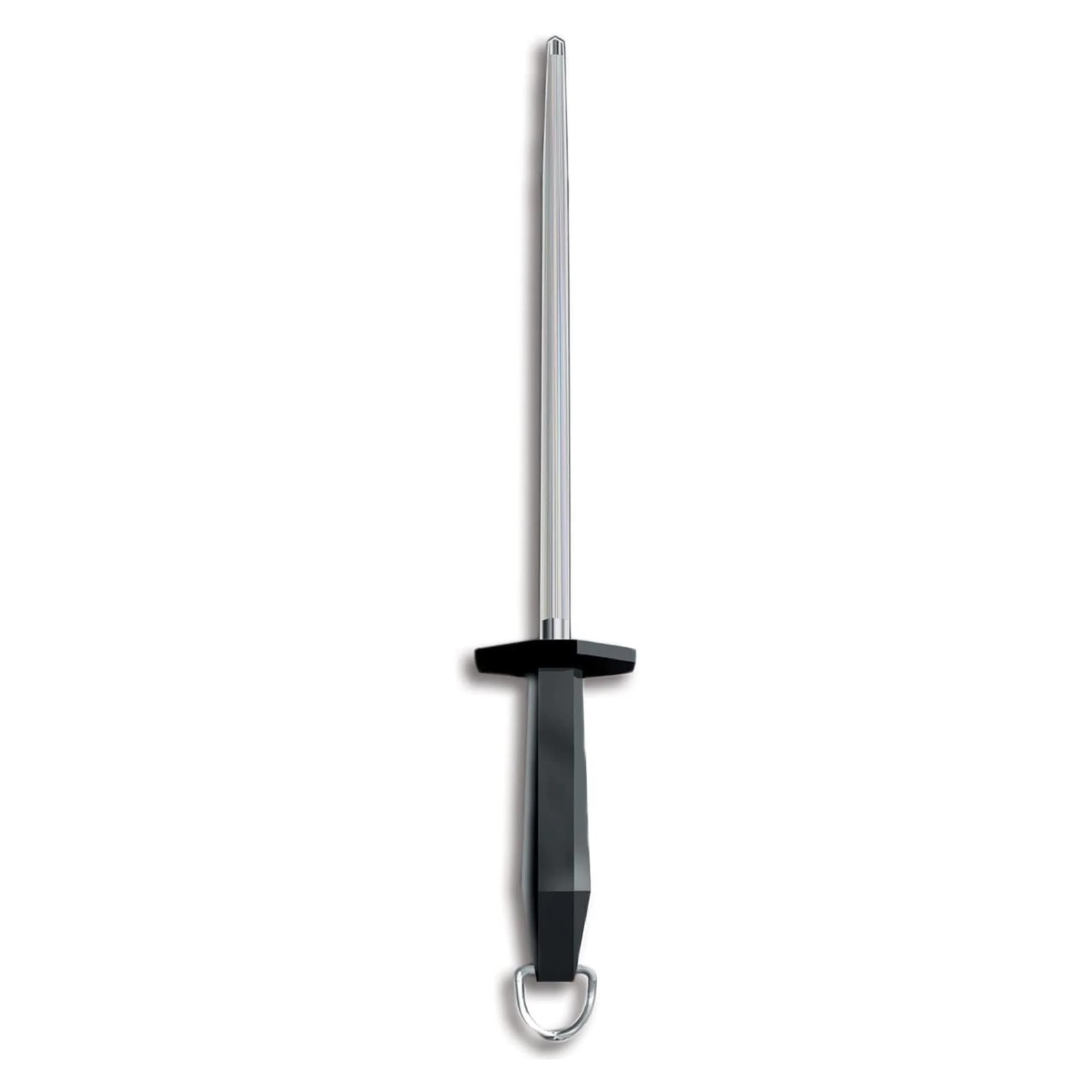 Victorinox Honing Steel 25.4 cm (10-Inch) with Black Plastic Handle | Maintains Knife Edge - main product image