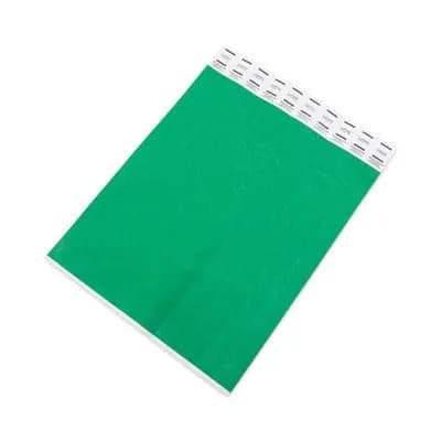 Advantus Tyvek Wristbands Green 100 Pack | Sequentially Numbered for Crowd Control thumbnail 3