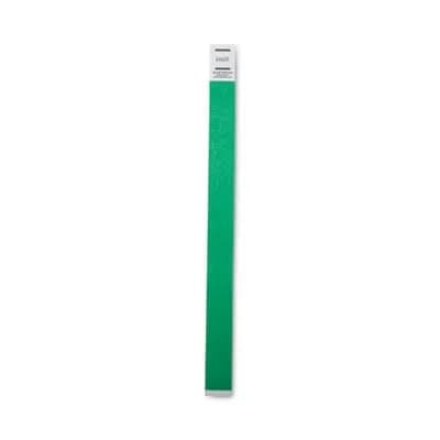 Advantus Tyvek Wristbands Green 100 Pack | Sequentially Numbered for Crowd Control thumbnail 6