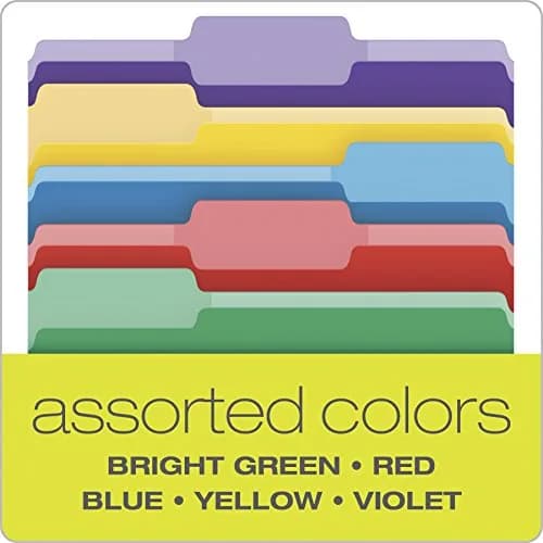 Pendaflex Colored File Folders, 30 Pack, Letter Size (21.6 x 27.9 cm) | Eraseable Tabs for Dynamic Organization thumbnail 5