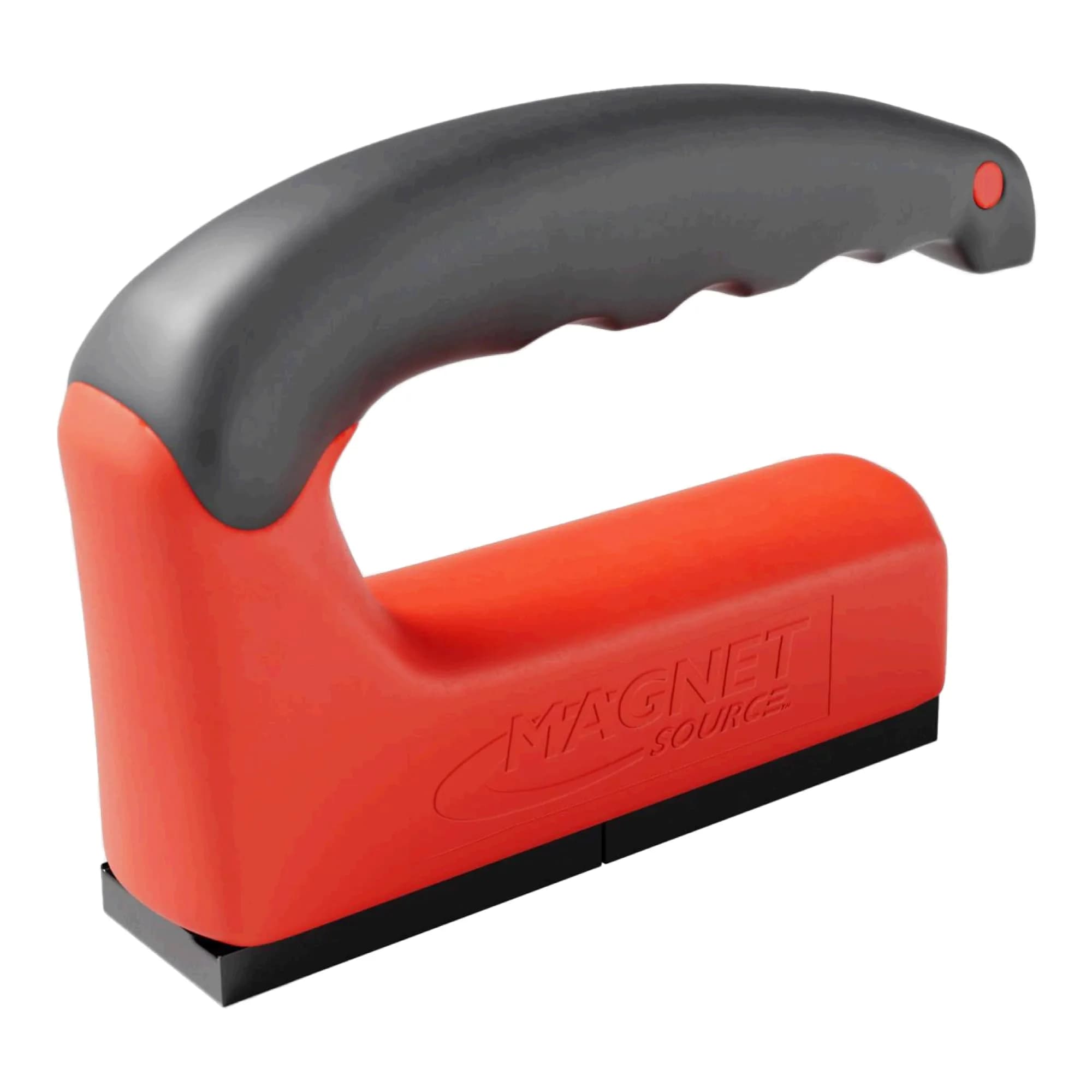 Master Magnetics Red 100 lb Pull Force Ergonomic Handle Magnet | Heavy Duty Utility Magnet - main product image