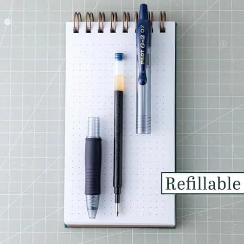 PILOT G2 Premium Gel Roller Pens, Fine Point 0.7 mm, Navy Ink, 12 Count (Pack of 1) thumbnail 3