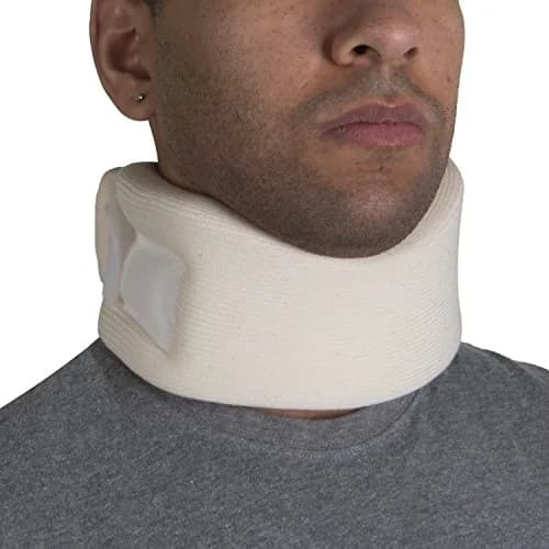OTC Soft Contour Foam Cervical Collar Neck Support Brace, Average 3" Depth, Small | Limits Painful Neck Movements thumbnail 1