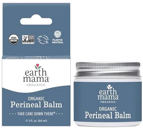Earth Mama Organic Perineal Balm 2 Fl Oz | Soothing Postpartum & Pregnancy Care thumbnail 1