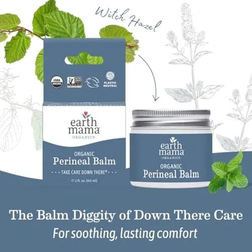 Earth Mama Organic Perineal Balm 2 Fl Oz | Soothing Postpartum & Pregnancy Care thumbnail 7