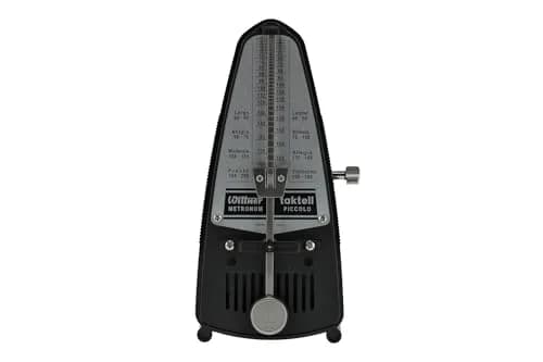 Wittner 836 Taktell Piccolo Metronome, Black | Plastic casing, without bell, German quality thumbnail 2