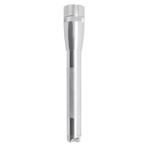 MagLite Mini Maglite LED 2-Cell AA Flashlight Silver | Compact, Water-Resistant, Multi-Mode thumbnail 1