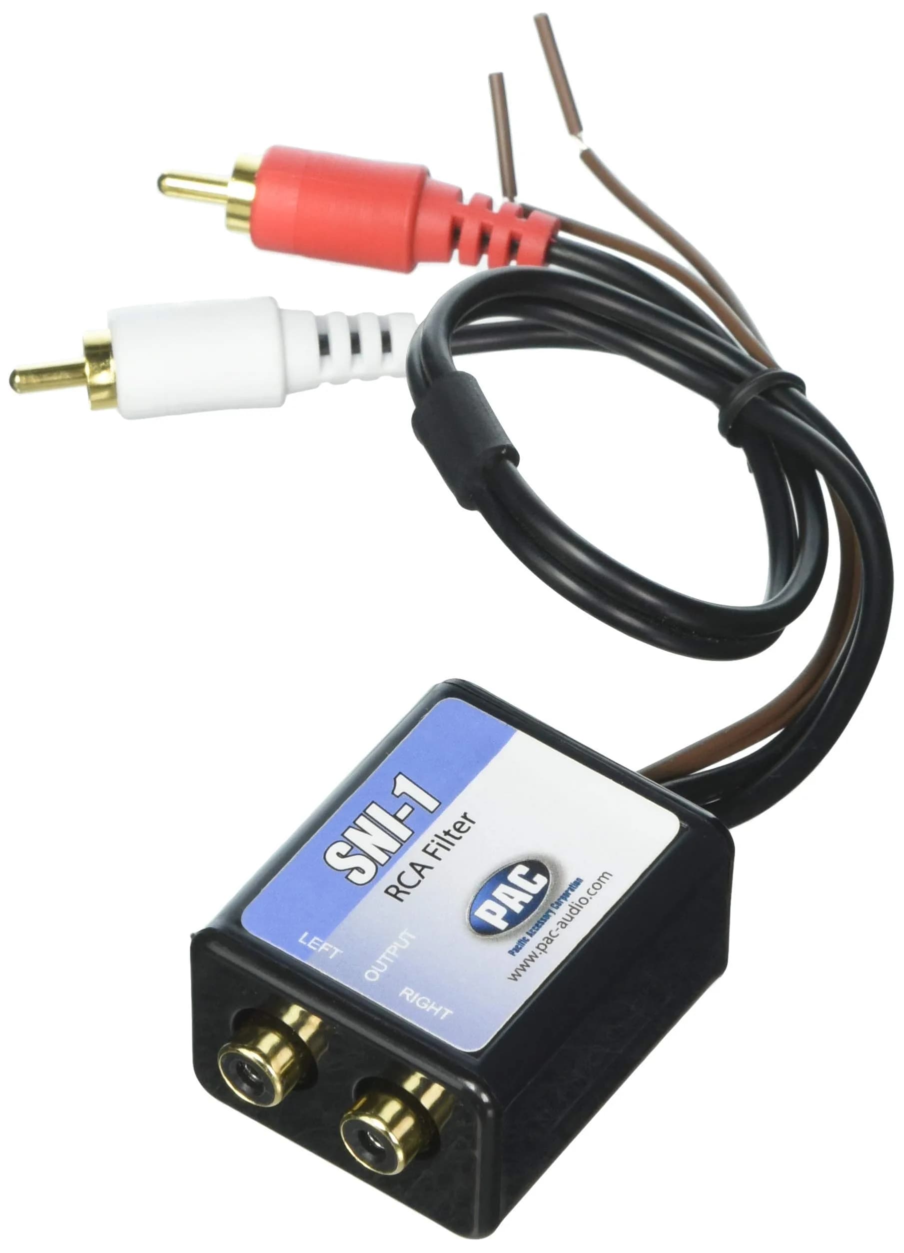 PAC Noise Isolator 1 Count | Eliminates Ground Loop Noise, 2-20kHz Response, Proprietary Transformers - main product image