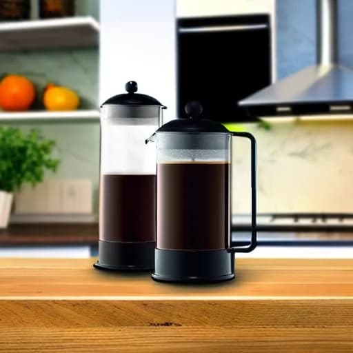 Bodum Brazil French Press Coffee Maker 1L (34oz) | Borosilicate Glass & BPA-Free Plastic thumbnail 6