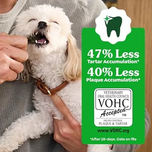 Greenies Petite Natural Dental Dog Treats, Original Flavor, 30 Count | Supports Oral Hygiene & Fresh Breath thumbnail 2
