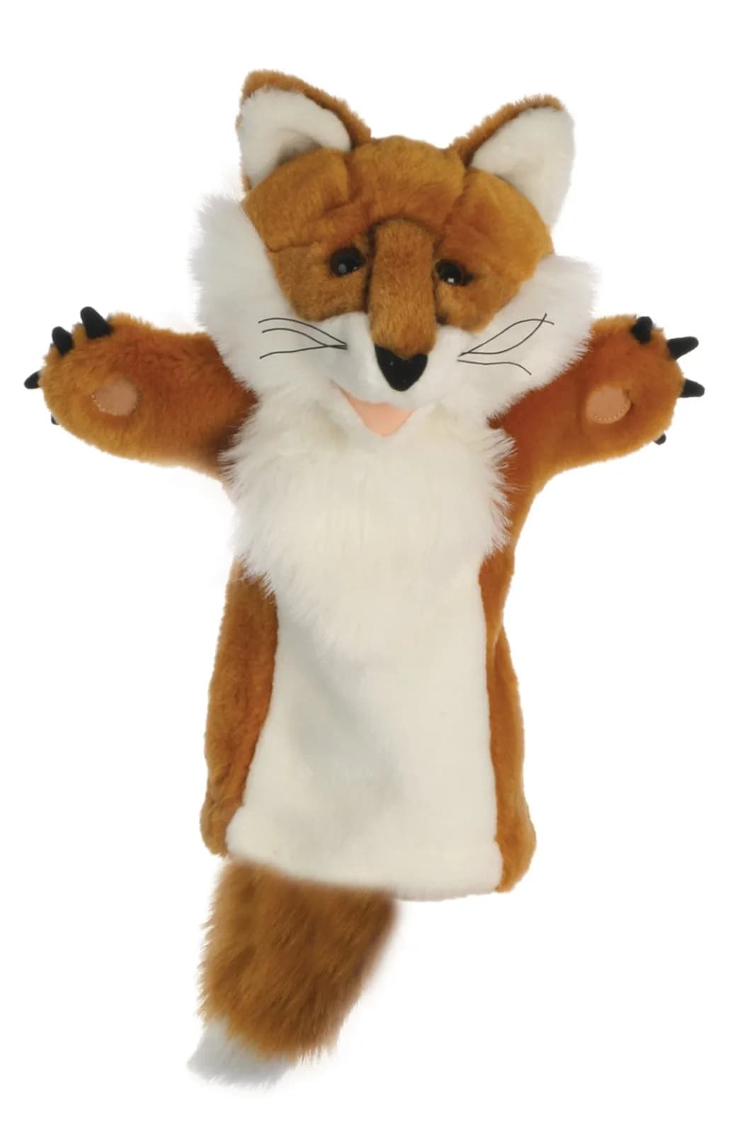 The Puppet Company Long-Sleeves Fox Hand Puppet | Large, Child & Adult Friendly, Assorted Colours - main product image