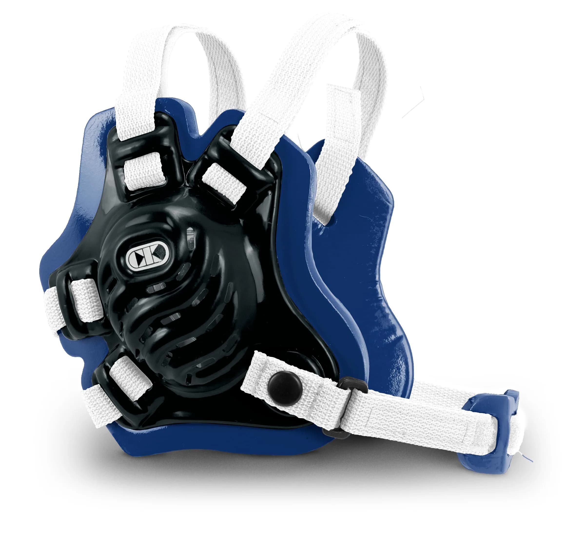Cliff Keen Tornado Wrestling Headgear - Black/Black/Black - 168g (5.9oz) — Black / Royal Blue / White