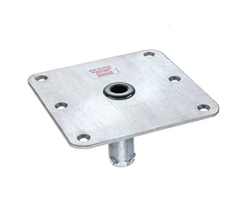 attwood Swivl-Eze Lock'N-Pin Stainless Steel Boat Seat Pedestal Base 17.8 cm x 17.8 cm | ABYC Certified for Marine Use thumbnail 1