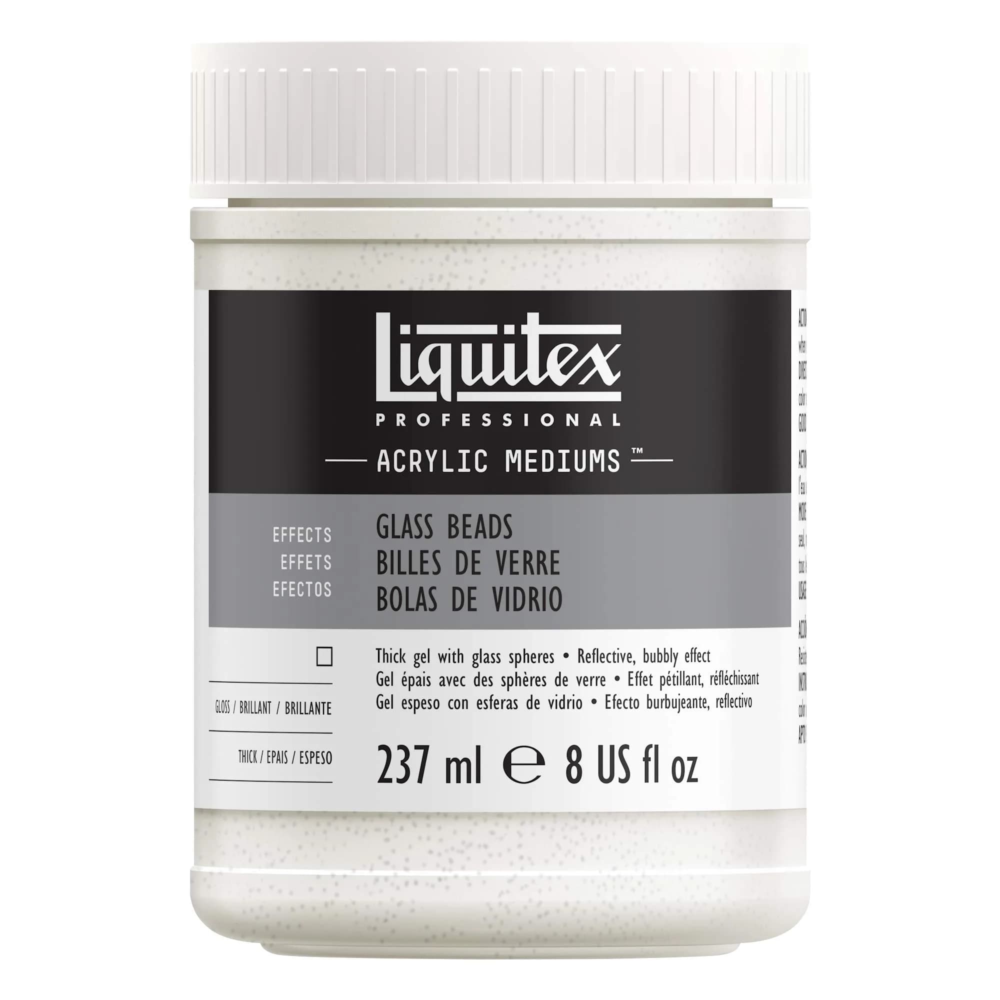 Liquitex Effects Medium 237ml | Glass Beads for Textured Art & Effects - main product image
