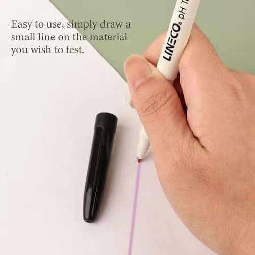 Lineco pH Testing Pen for Paper & Paperboard | Acid & Alkaline pH Indicator for Conservation thumbnail 5