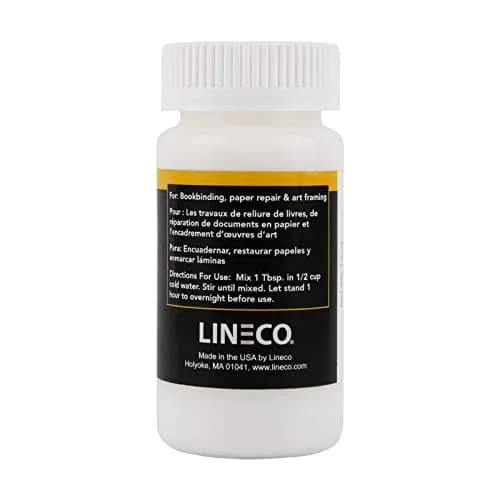 Lineco Neutral pH Methyl Cellulose Adhesive 1.5 oz | Acid-Free, Clear, Water-Reversible for Crafts & Repairs thumbnail 2