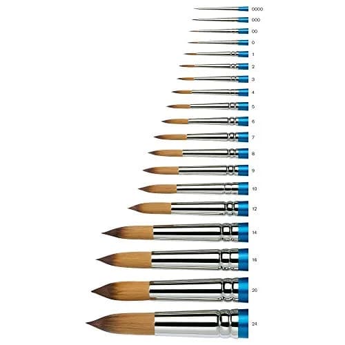 Winsor & Newton Cotman Series 111 Round Brush SH #2 | Synthetic Watercolor Brush for Fine Detail thumbnail 3