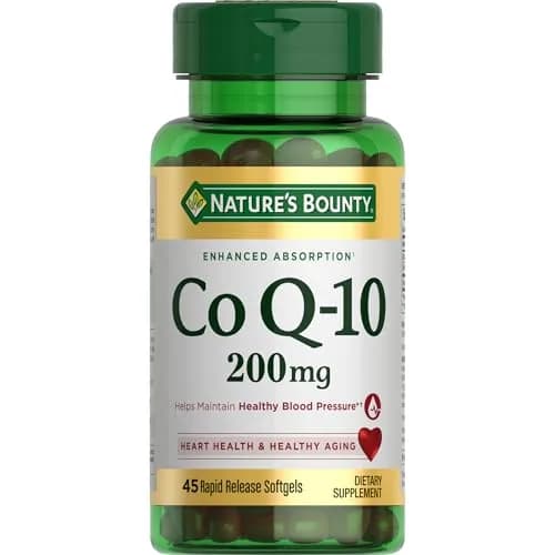 Nature's Bounty CoQ10 200mg Rapid Release Softgels 45 Count thumbnail 1