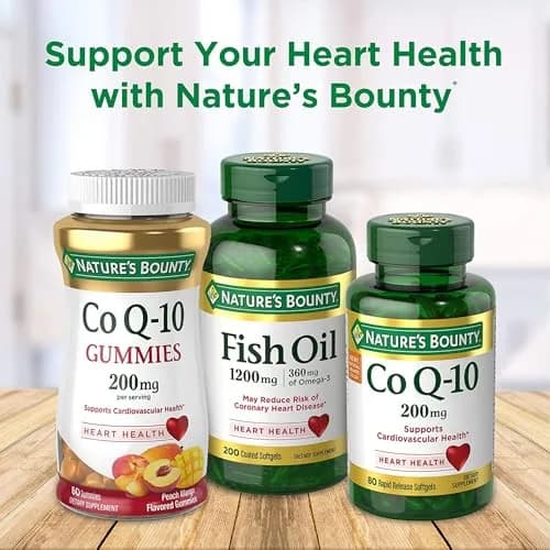 Nature's Bounty CoQ10 200mg Rapid Release Softgels 45 Count thumbnail 4