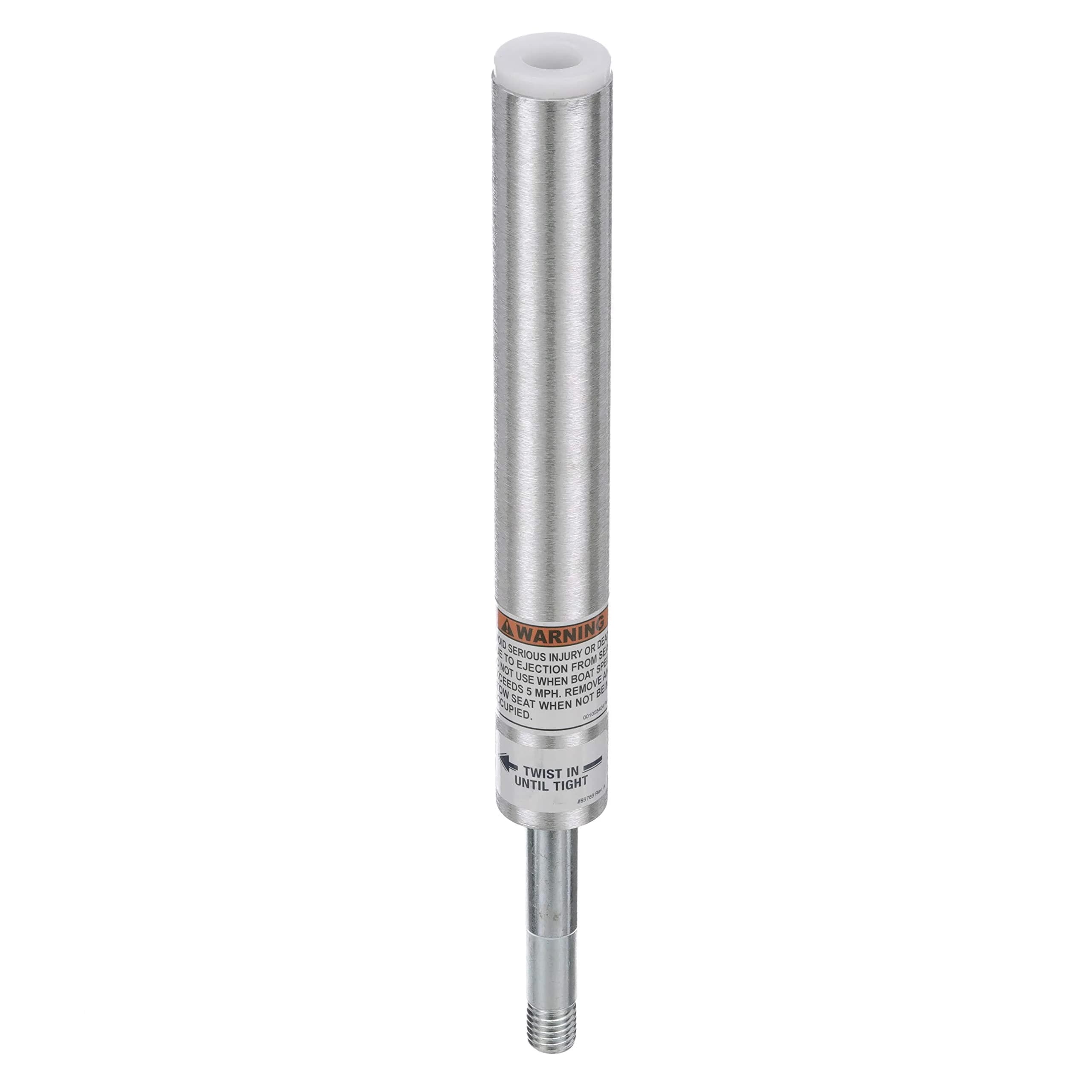 attwood Lock’N-Pin ¾-Inch Pin Post for Boat Seats | Fixed 11-Inch Support, Brushed Aluminum, Steel Pin - main product image