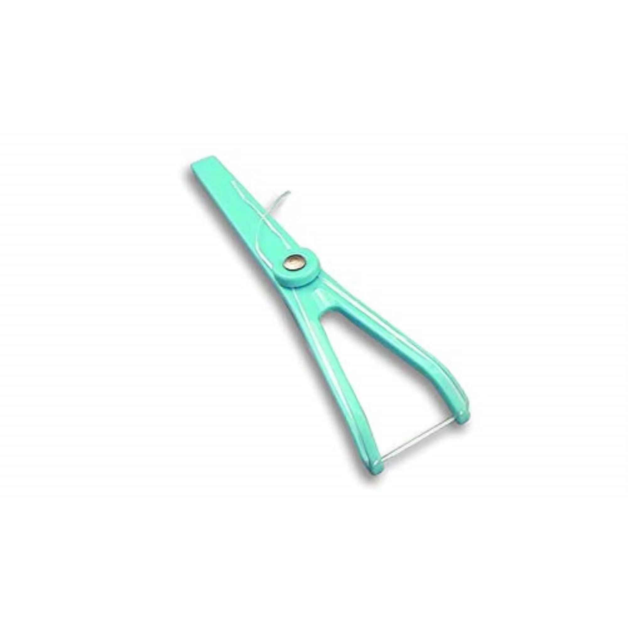flossaid Dental Floss Holder-Single Handle | Easy flossing, full control, elastic grip, secure tape, vibrant colors - main product image