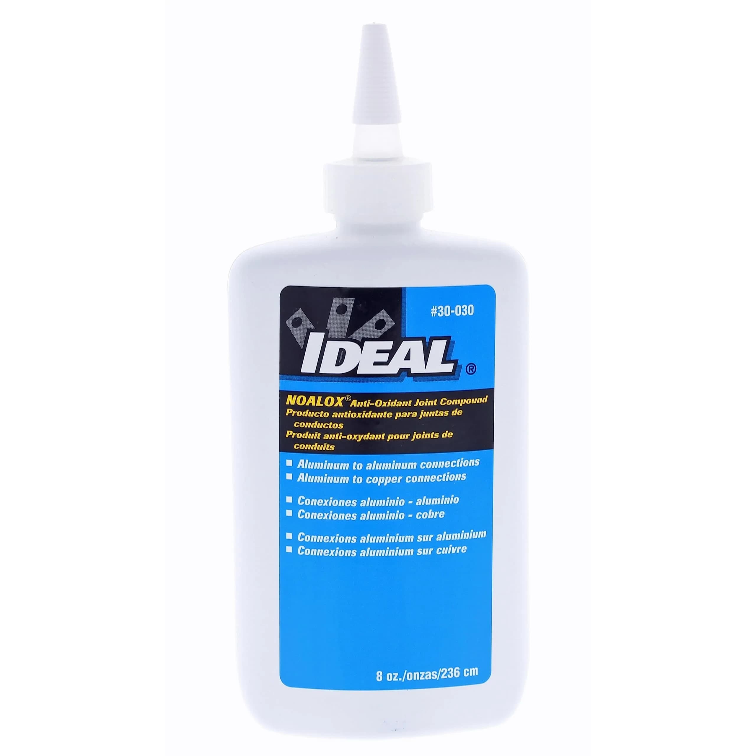 Ideal Electrical Noalox Anti-Oxidant Compound 227 g (8 oz) Bottle | Prevents Aluminum Oxidation for Cooler Connections - main product image
