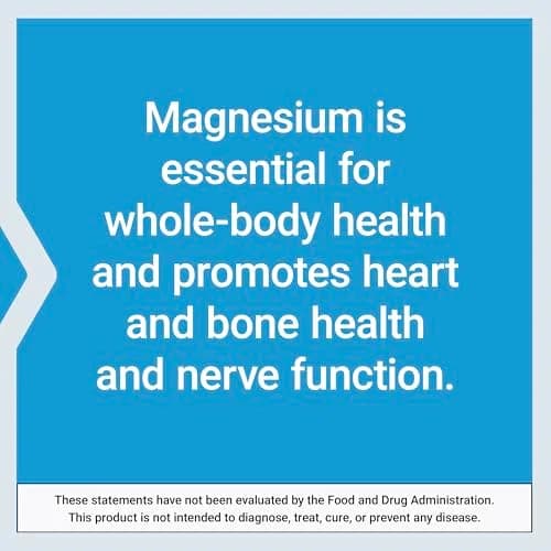 Life Extension Magnesium Citrate, 100 mg, Heart & Bone Support, 100 Capsules thumbnail 5