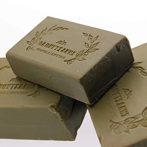 Papoutsanis Natural Greek Olive Oil Soap 125g (4.41 oz) | Pure Olive Oil Cleanser for Face & Body thumbnail 3