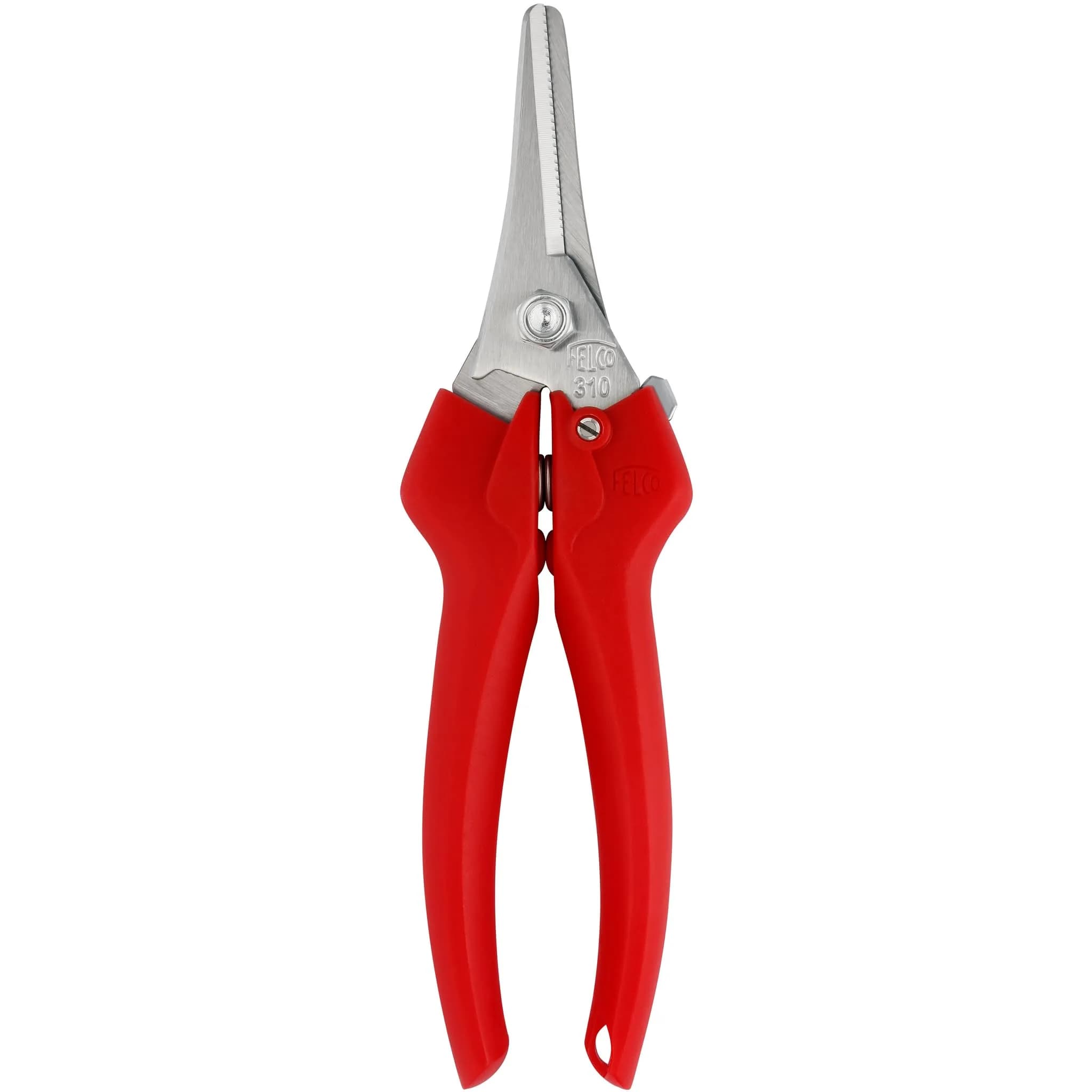 FELCO F300 Pruning Snips – 7.5" Lightweight Garden Clippers for Picking & Trimming | Stainless Steel Blade, Fine Tip — Aluminum / Picking Trimming Snip