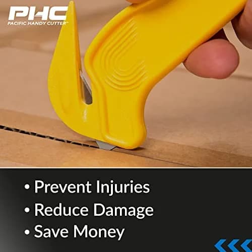 Pacific Handy Cutter DFC364 Disposable Film Cutter with Bladeless Tape Splitter | Safe & Efficient Cutting Tool thumbnail 3