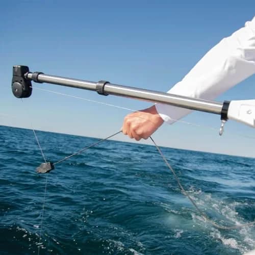 Cannon Retro-Ease Weight Retriever Black | Easy Deck Operation for Trolling thumbnail 2