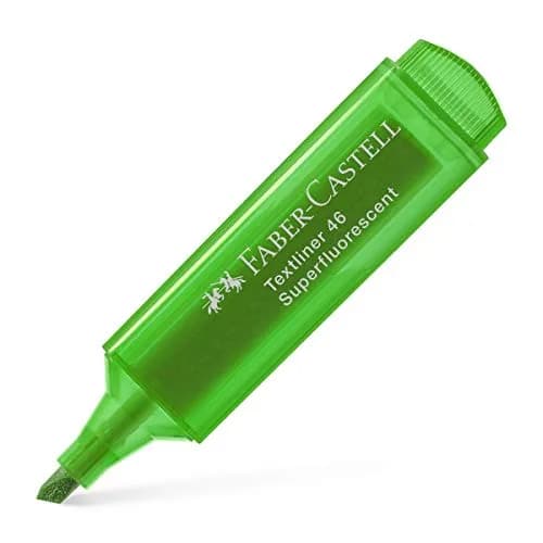 Faber-Castell Fluorescent Highlighters, 8 Neon Colors | Chisel Tip, Water-Based Ink, 1-5mm Line Widths thumbnail 8