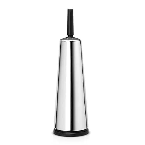 Brabantia Brilliant Steel Toilet Brush and Holder Set | Corrosion Resistant & Easy to Clean thumbnail 1