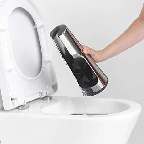 Brabantia Brilliant Steel Toilet Brush and Holder Set | Corrosion Resistant & Easy to Clean thumbnail 2